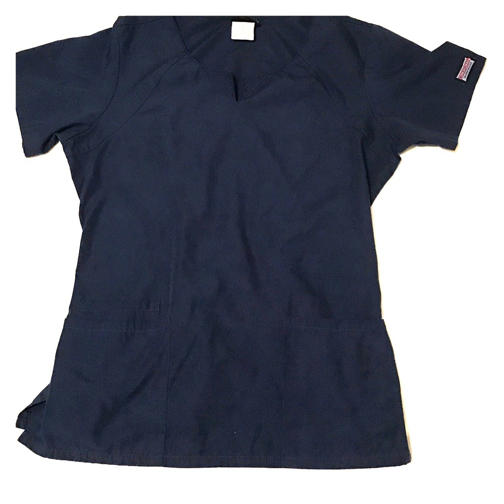 Cherokee Navy Scrub Top